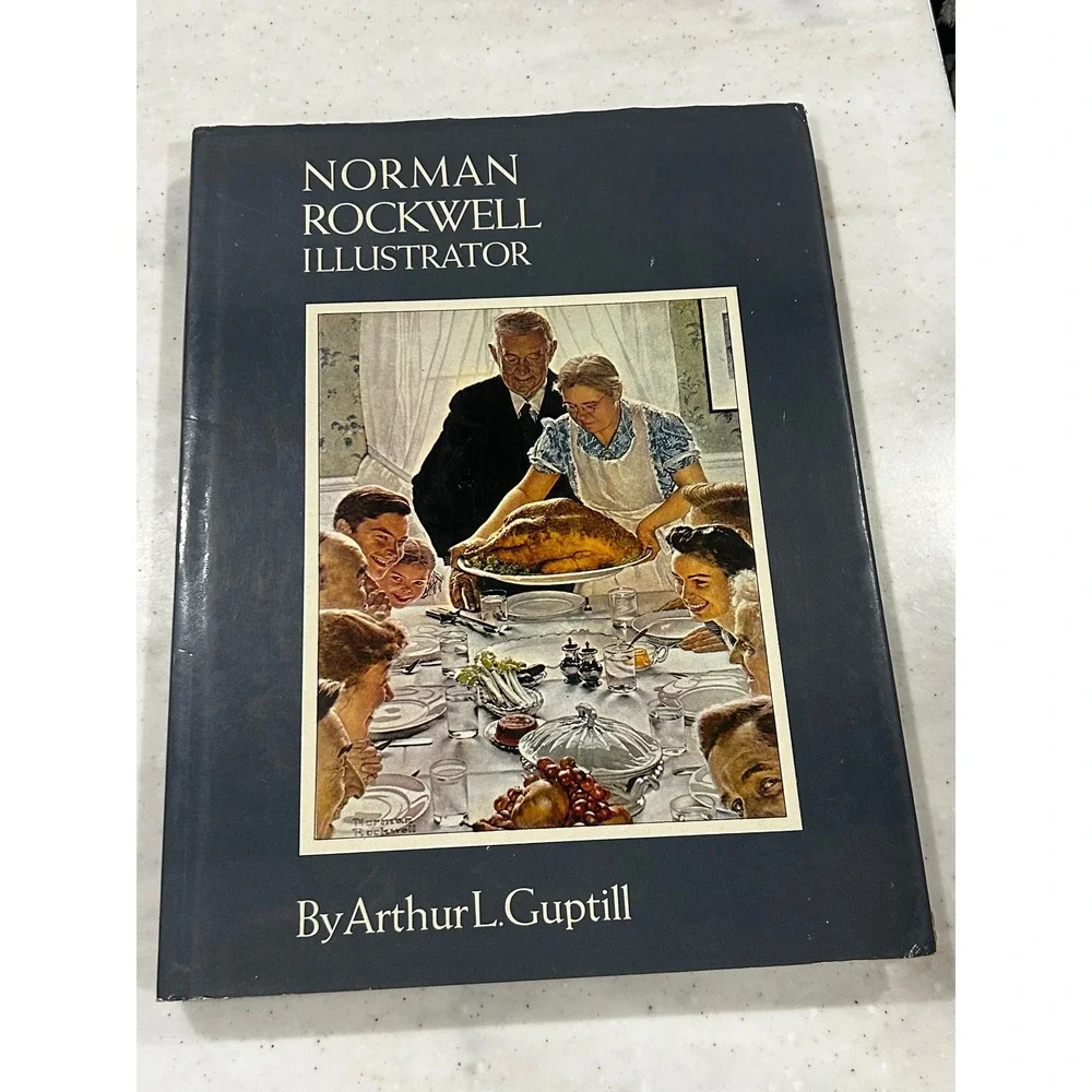 Norman Rockwell Illustrator Arthur L Guptill 25th Anniversary Edition Book 1972